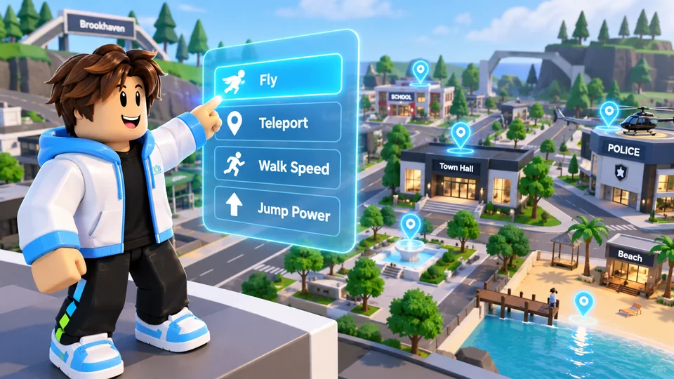 Fly, Speed and Jump Power